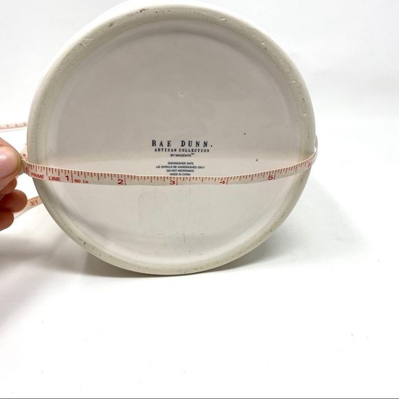 Rae Dunn Santa Cookie Jar Christmas Holiday RARE Gift Cooking Bake Her Him Snack - Picture 10 of 12